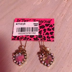 Betsey Johnson earrings